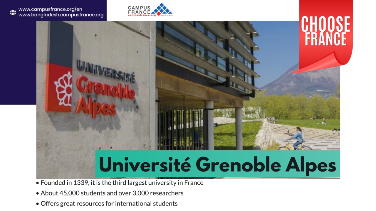 The Université Grenoble Alpes | Campus France